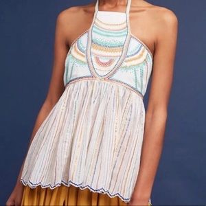 Athroplogie halter top